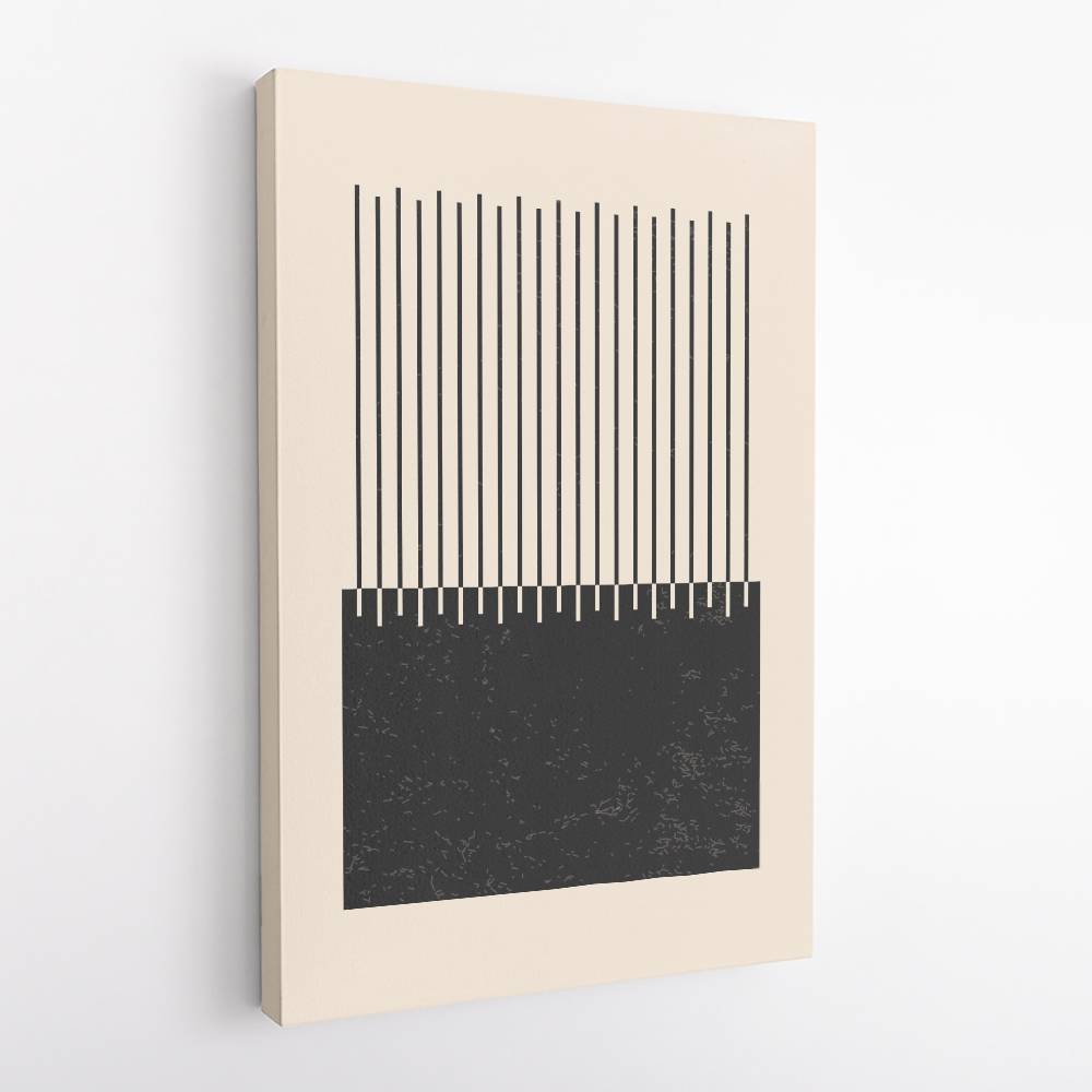 Black And White Line Series #2 Wall Art Black And White Line Series #2 Wall Art