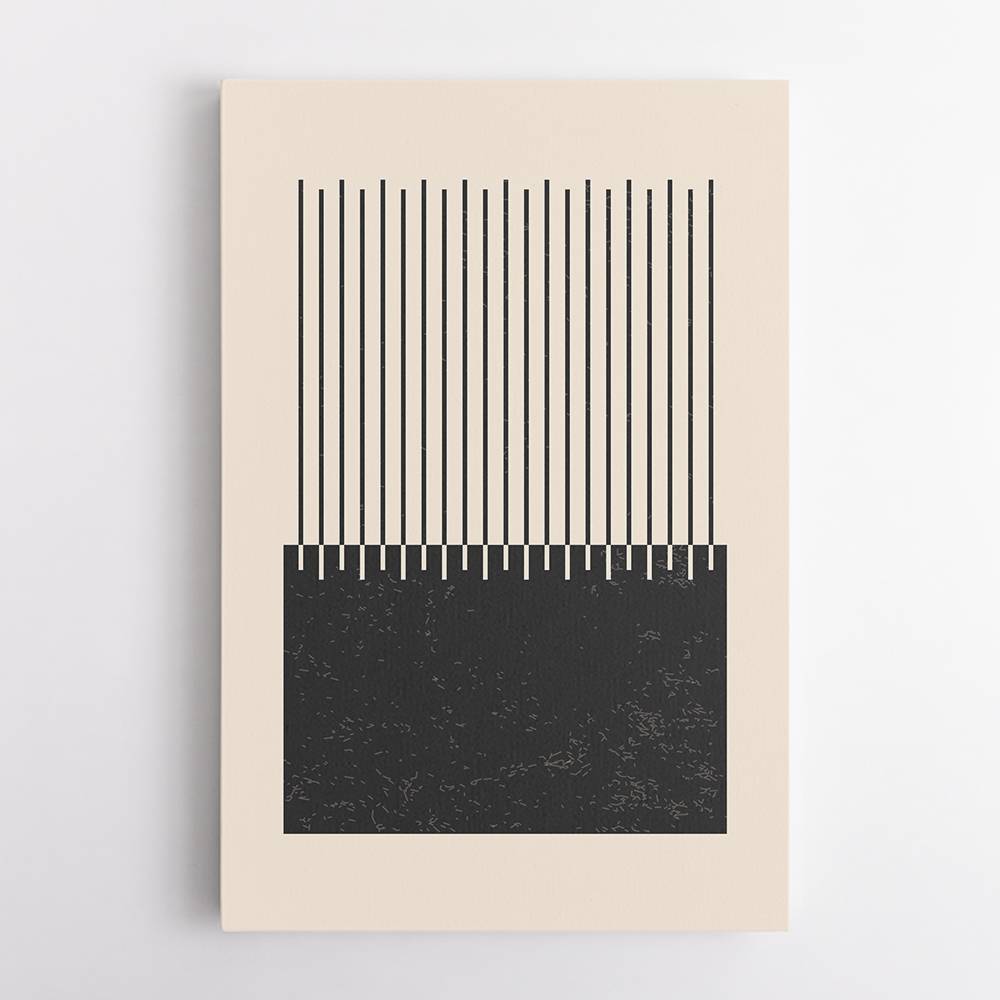 Black And White Line Series #2 Wall Art Black And White Line Series #2 Wall Art