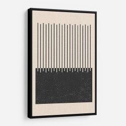 Black And White Line Series #2 Wall Art