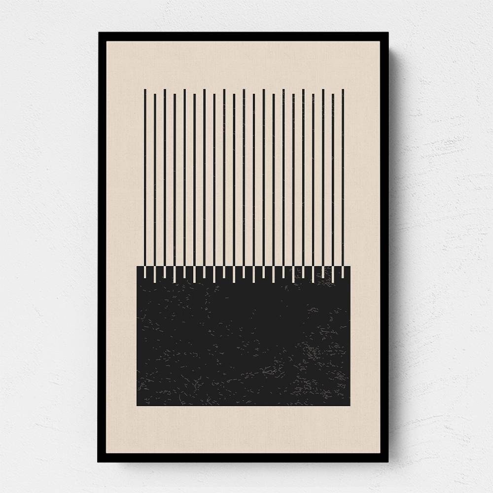 Black And White Line Series #2 Wall Art Black And White Line Series #2 Wall Art