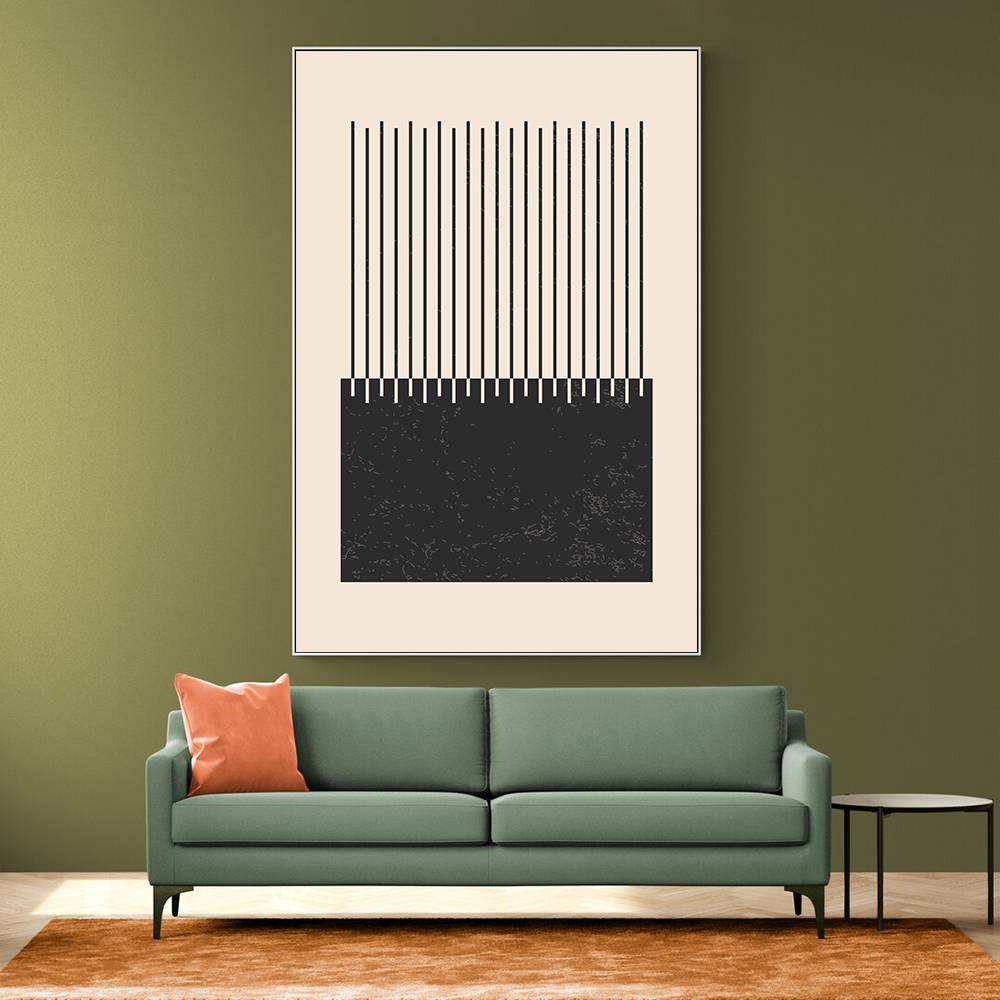 Black And White Line Series #2 Wall Art Black And White Line Series #2 Wall Art