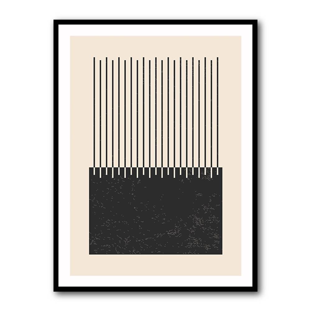 Black And White Line Series #2 Wall Art Black And White Line Series #2 Wall Art