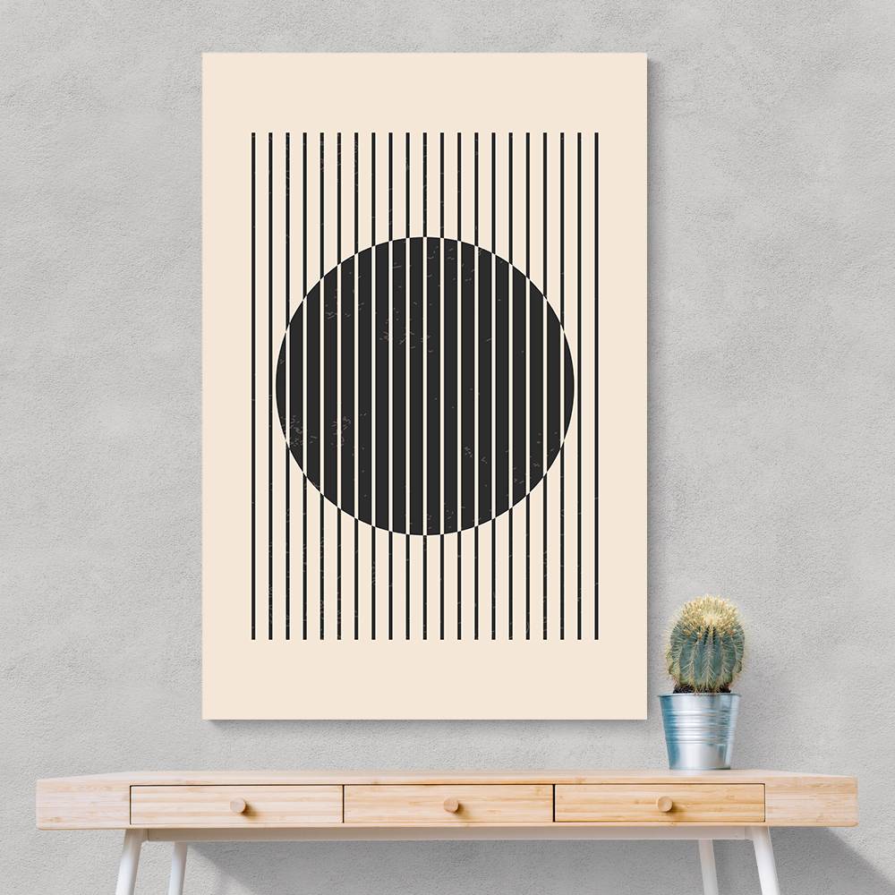 Black And White Line Series #3 Wall Art Black And White Line Series #3 Wall Art