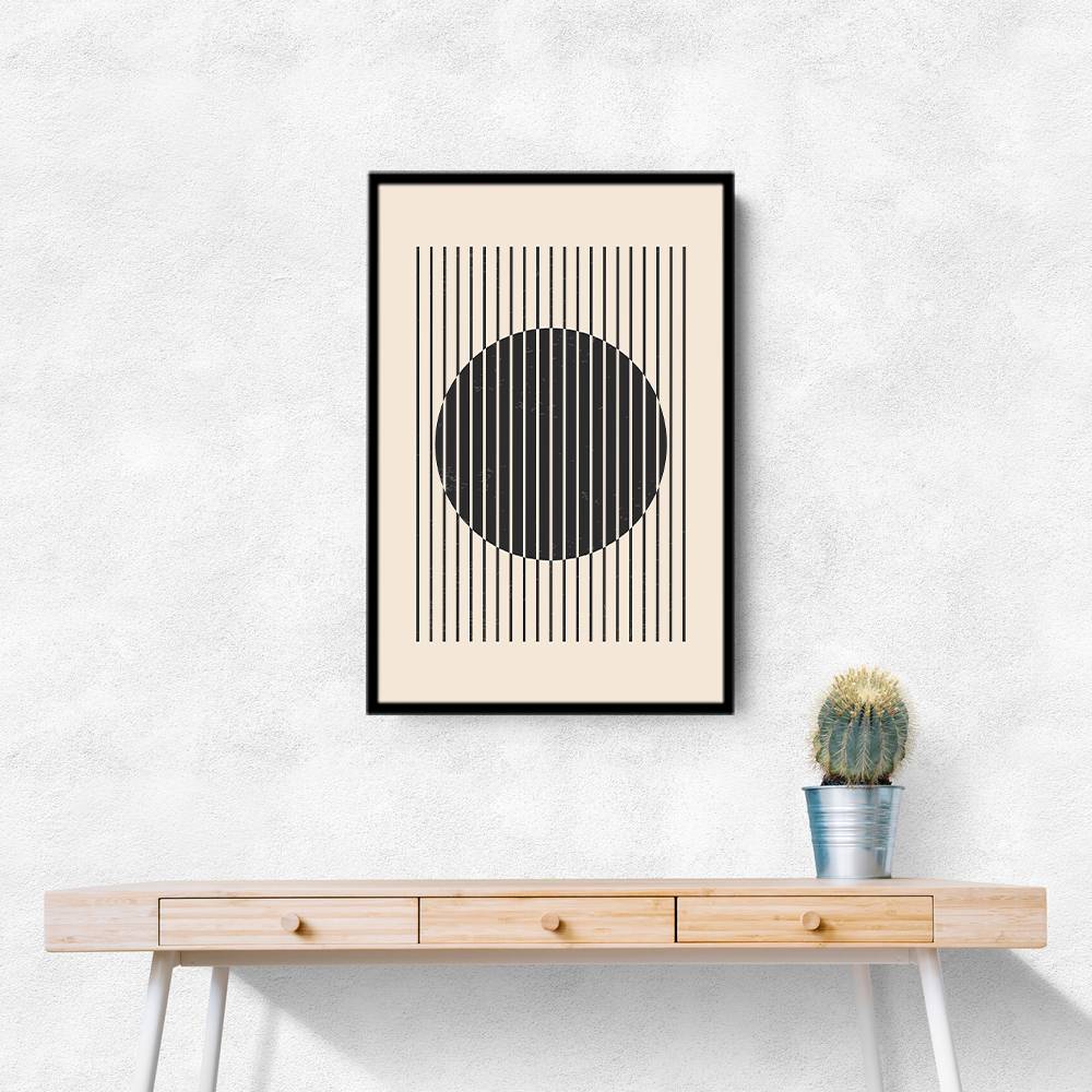 Black And White Line Series #3 Wall Art Black And White Line Series #3 Wall Art
