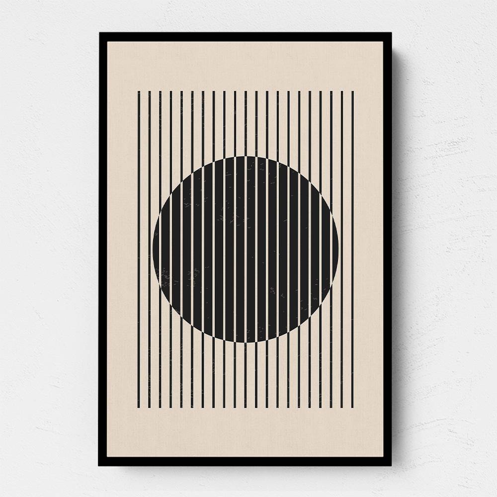 Black And White Line Series #3 Wall Art Black And White Line Series #3 Wall Art