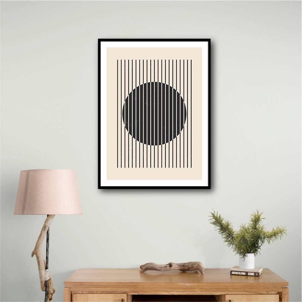 Black And White Line Series #3 Wall Art Black And White Line Series #3 Wall Art