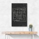Black And White Lines #4 Wall Art Black And White Lines #4 Wall Art