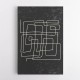 Black And White Lines #4 Wall Art Black And White Lines #4 Wall Art