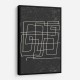 Black And White Lines #4 Wall Art Black And White Lines #4 Wall Art