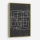 Black And White Lines #4 Wall Art Black And White Lines #4 Wall Art