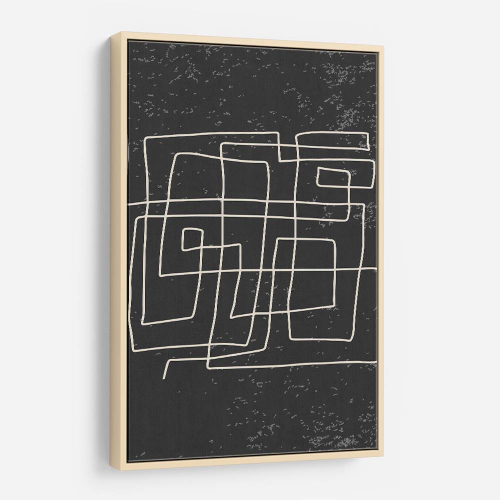 Black And White Lines #4 Wall Art Black And White Lines #4 Wall Art