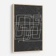 Black And White Lines #4 Wall Art Black And White Lines #4 Wall Art