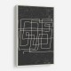 Black And White Lines #4 Wall Art Black And White Lines #4 Wall Art