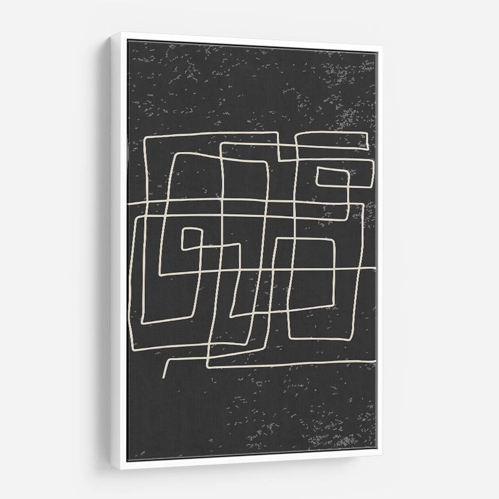 Black And White Lines #4 Wall Art Black And White Lines #4 Wall Art