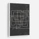Black And White Lines #4 Wall Art Black And White Lines #4 Wall Art