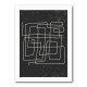 Black And White Lines #4 Wall Art Black And White Lines #4 Wall Art