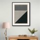 Black And White Lines Series #3 Wall Art Black And White Lines Series #3 Wall Art