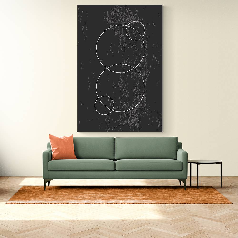 Black And White Minimal Set #1 Wall Art Black And White Minimal Set #1 Wall Art