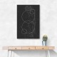 Black And White Minimal Set #1 Wall Art Black And White Minimal Set #1 Wall Art