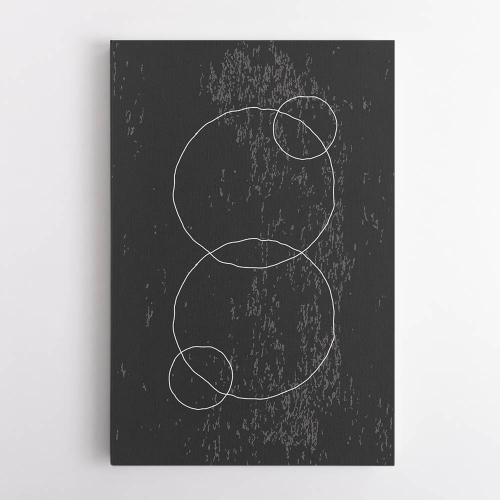 Black And White Minimal Set #1 Wall Art Black And White Minimal Set #1 Wall Art