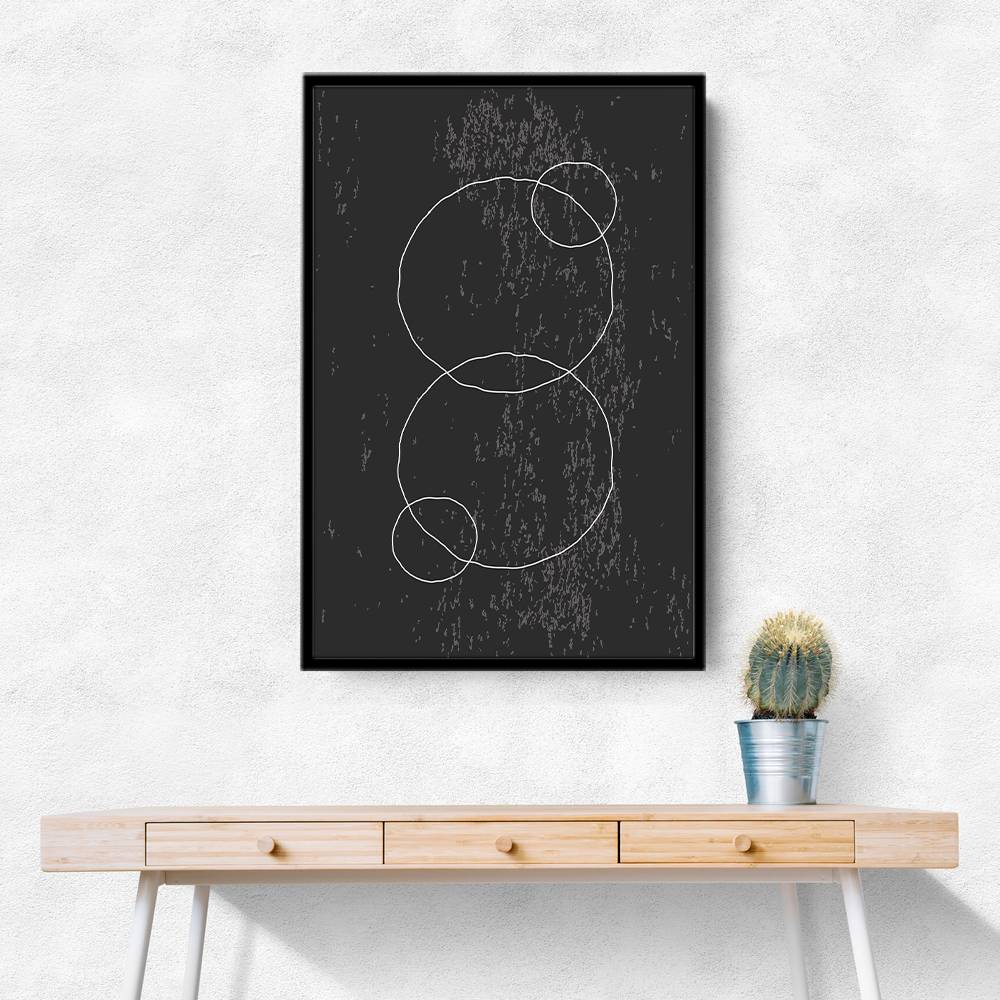 Black And White Minimal Set #1 Wall Art Black And White Minimal Set #1 Wall Art