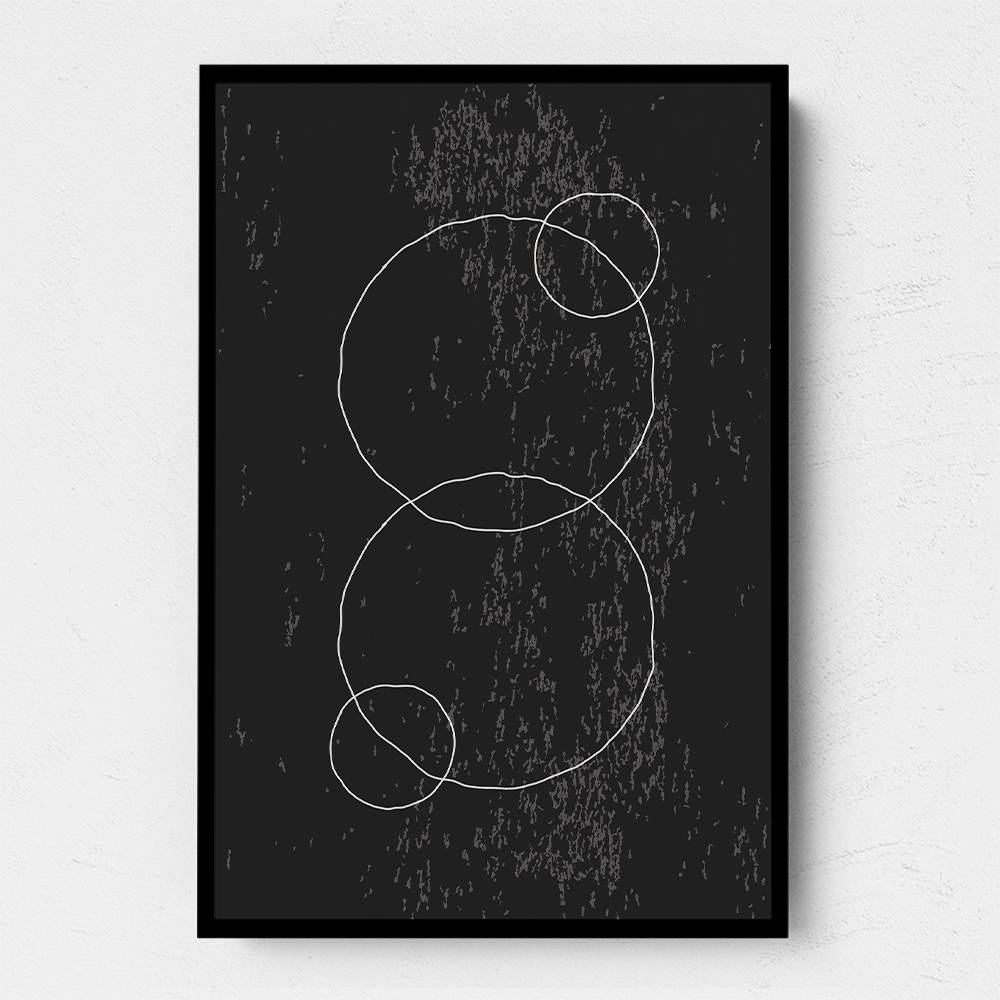Black And White Minimal Set #1 Wall Art Black And White Minimal Set #1 Wall Art