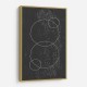 Black And White Minimal Set #1 Wall Art Black And White Minimal Set #1 Wall Art