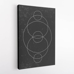 Black And White Minimal Set #4 Wall Art