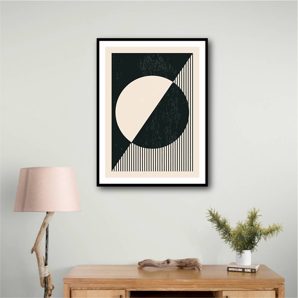 Black And White Planets Series #2 Wall Art Black And White Planets Series #2 Wall Art