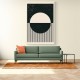 Black And White Planets Series #4 Wall Art Black And White Planets Series #4 Wall Art