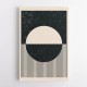 Black And White Planets Series #4 Wall Art Black And White Planets Series #4 Wall Art