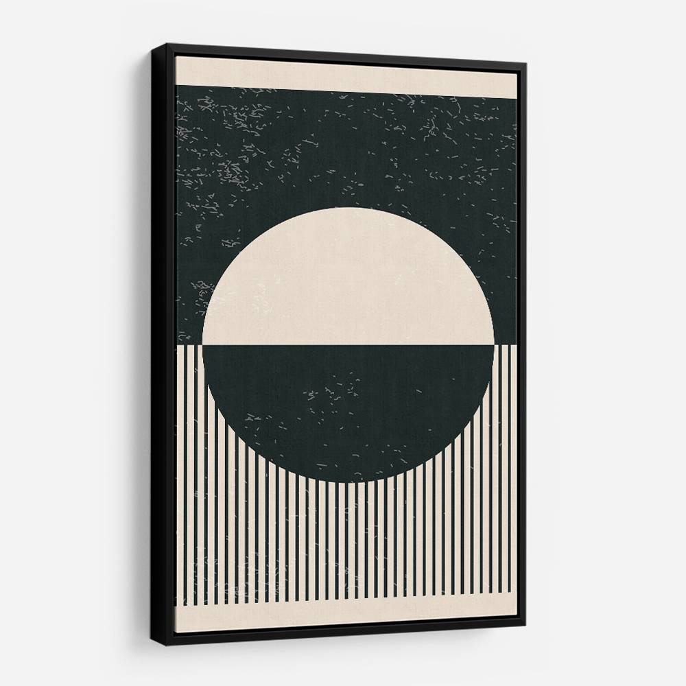Black And White Planets Series #4 Wall Art Black And White Planets Series #4 Wall Art