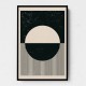 Black And White Planets Series #4 Wall Art Black And White Planets Series #4 Wall Art