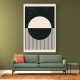 Black And White Planets Series #4 Wall Art Black And White Planets Series #4 Wall Art