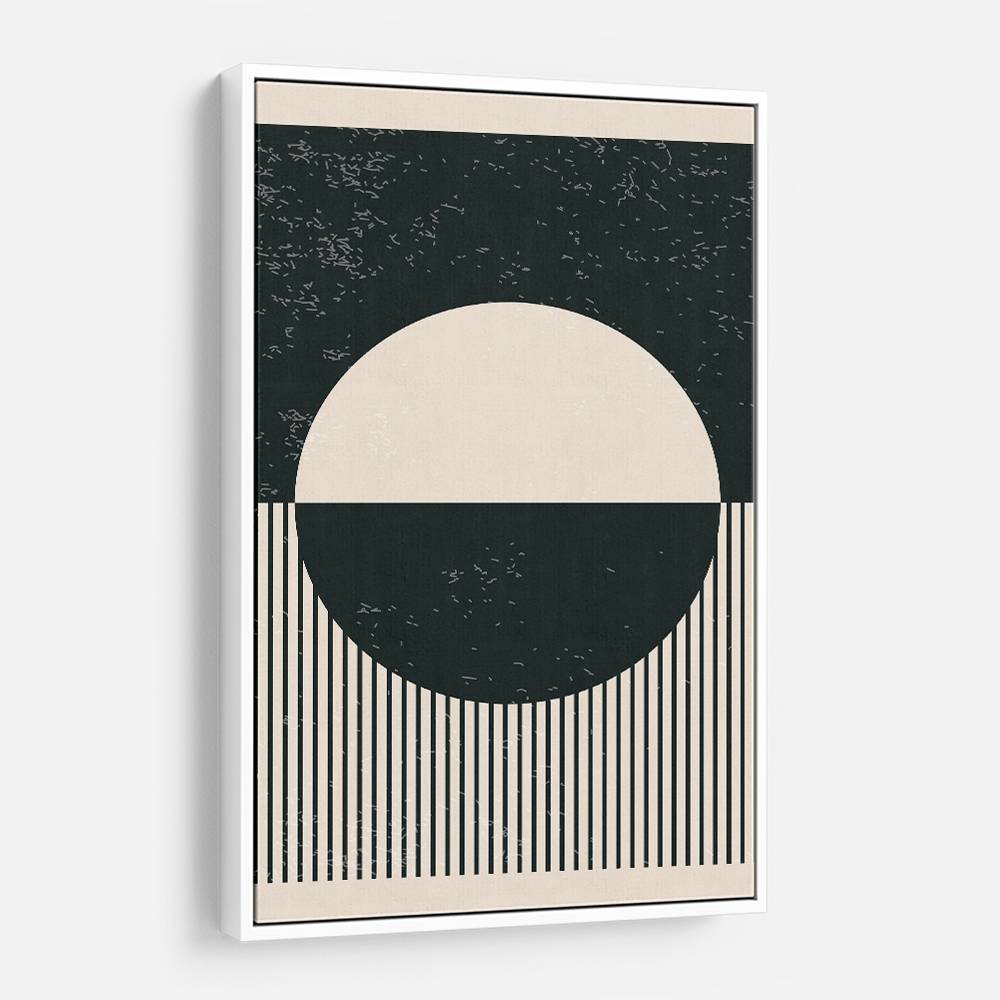 Black And White Planets Series #4 Wall Art Black And White Planets Series #4 Wall Art
