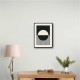 Black And White Planets Series #4 Wall Art Black And White Planets Series #4 Wall Art