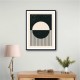 Black And White Planets Series #4 Wall Art Black And White Planets Series #4 Wall Art
