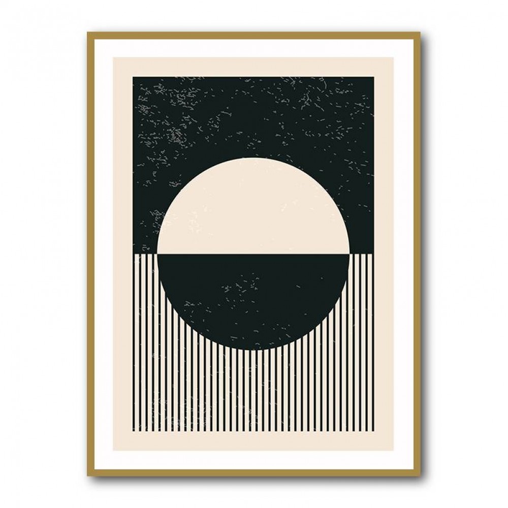 Black And White Planets Series #4 Wall Art Black And White Planets Series #4 Wall Art