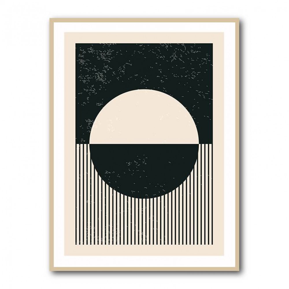 Black And White Planets Series #4 Wall Art Black And White Planets Series #4 Wall Art