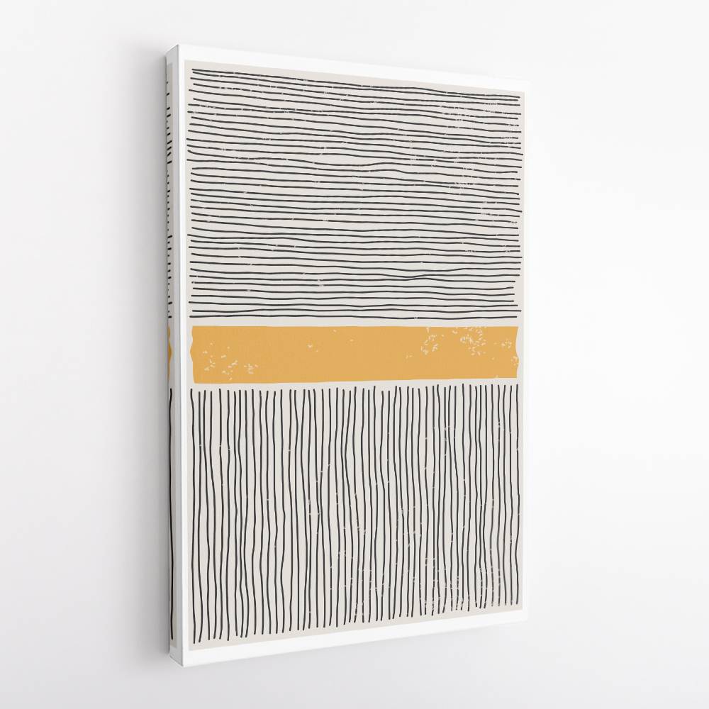 Black And Yellow #2 Wall Art Black And Yellow #2 Wall Art