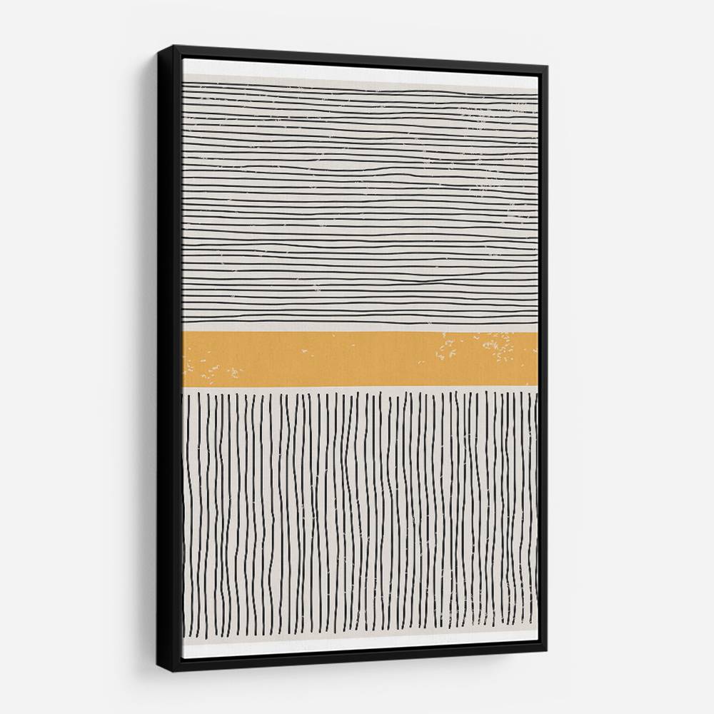 Black And Yellow #2 Wall Art Black And Yellow #2 Wall Art