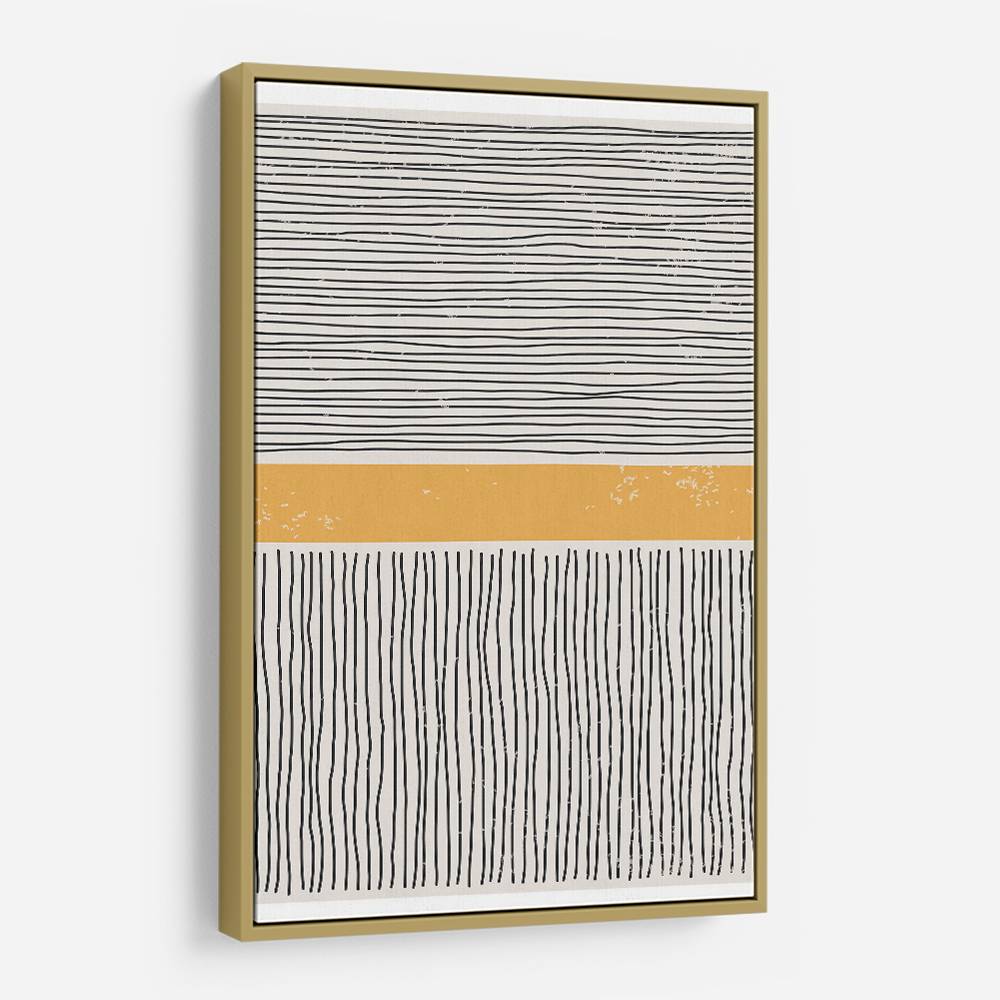 Black And Yellow #2 Wall Art Black And Yellow #2 Wall Art