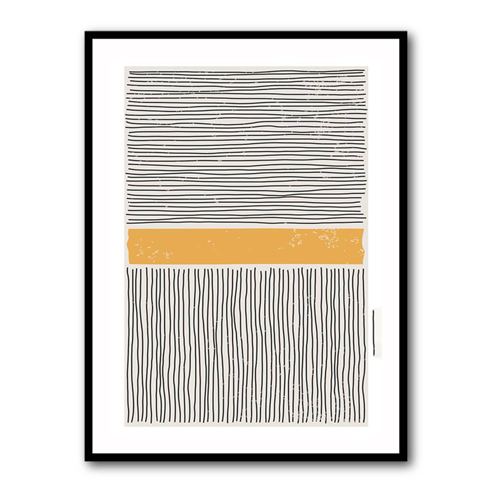 Black And Yellow #2 Wall Art Black And Yellow #2 Wall Art