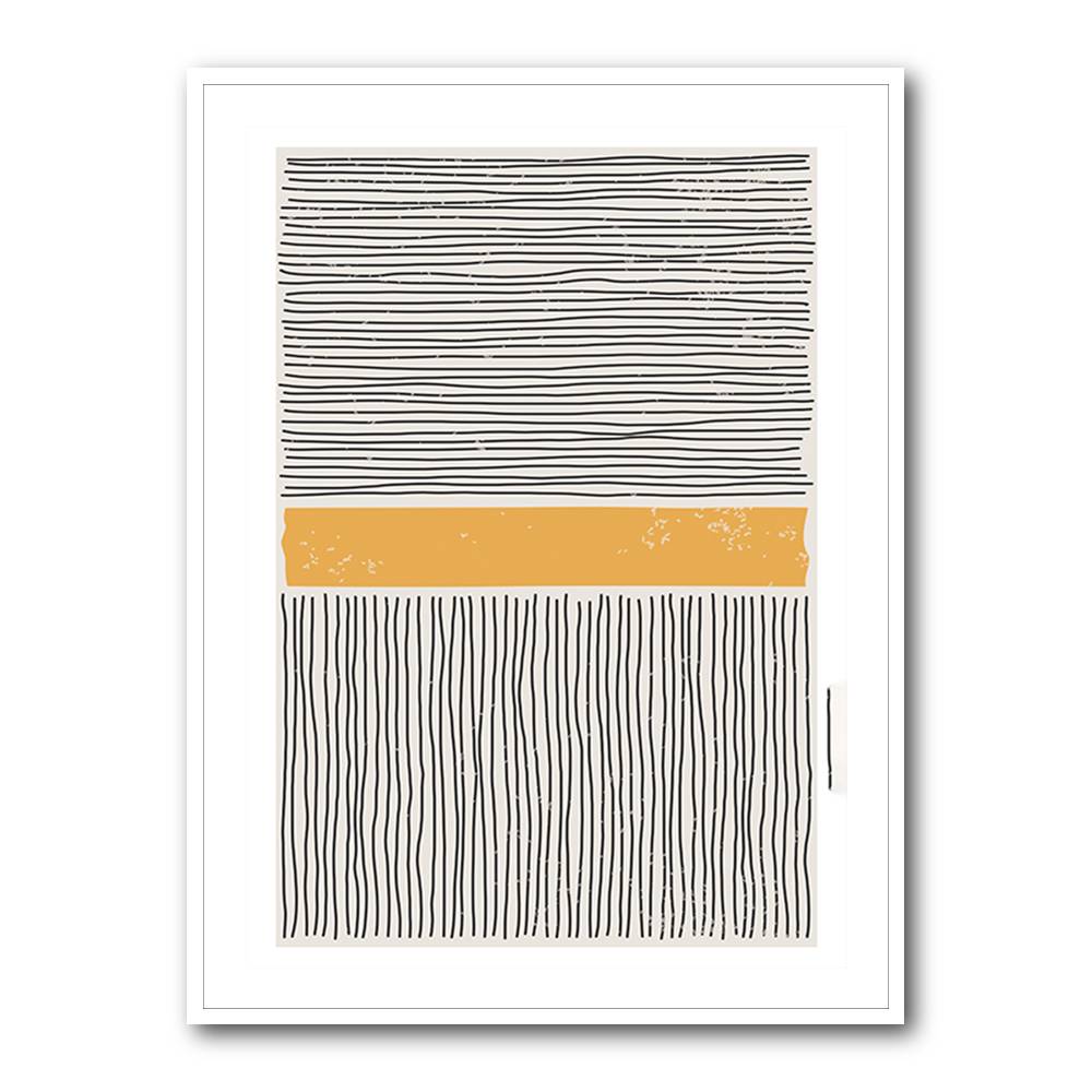 Black And Yellow #2 Wall Art Black And Yellow #2 Wall Art