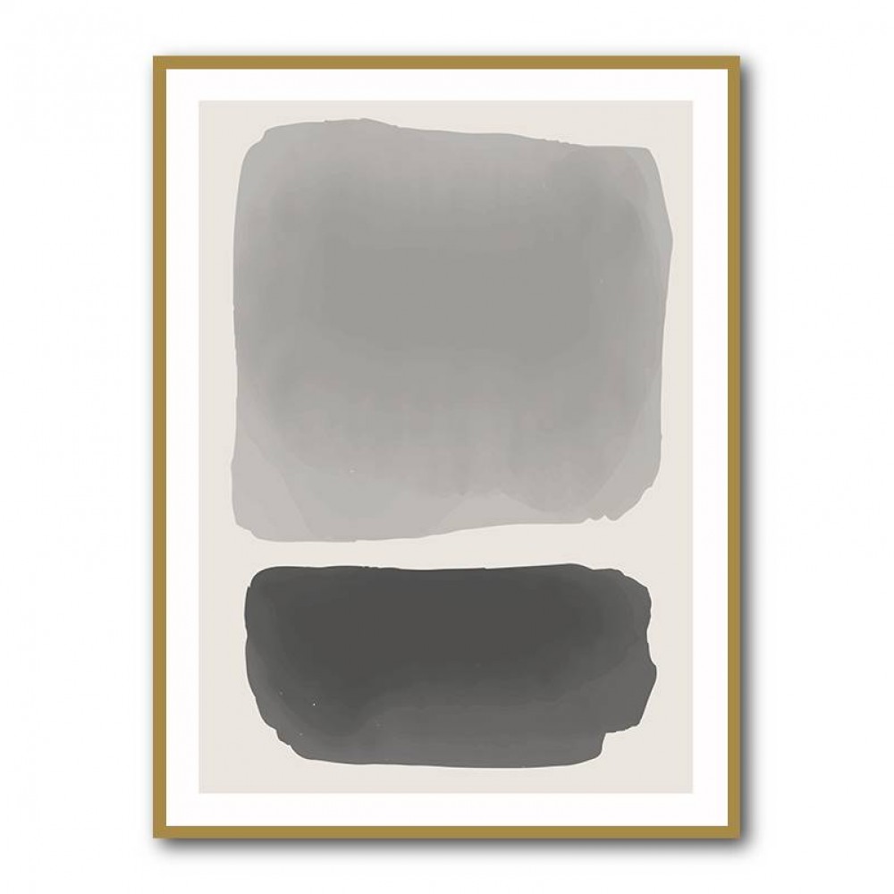 Black And Yellow Watercolor #2 Wall Art Black And Yellow Watercolor #2 Wall Art