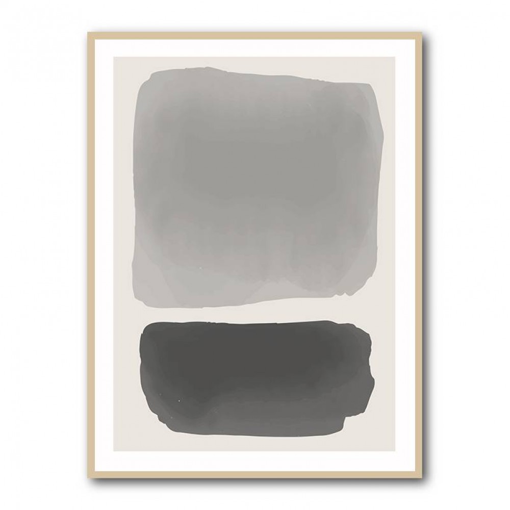 Black And Yellow Watercolor #2 Wall Art Black And Yellow Watercolor #2 Wall Art