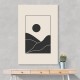 Black Minimal Mountains #4 Wall Art Black Minimal Mountains #4 Wall Art