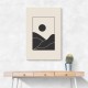 Black Minimal Mountains #4 Wall Art Black Minimal Mountains #4 Wall Art