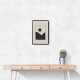 Black Minimal Mountains #4 Wall Art Black Minimal Mountains #4 Wall Art