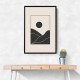 Black Minimal Mountains #4 Wall Art Black Minimal Mountains #4 Wall Art